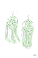 Load image into Gallery viewer, Paparazzi MACRAME, Myself, and I - Green
