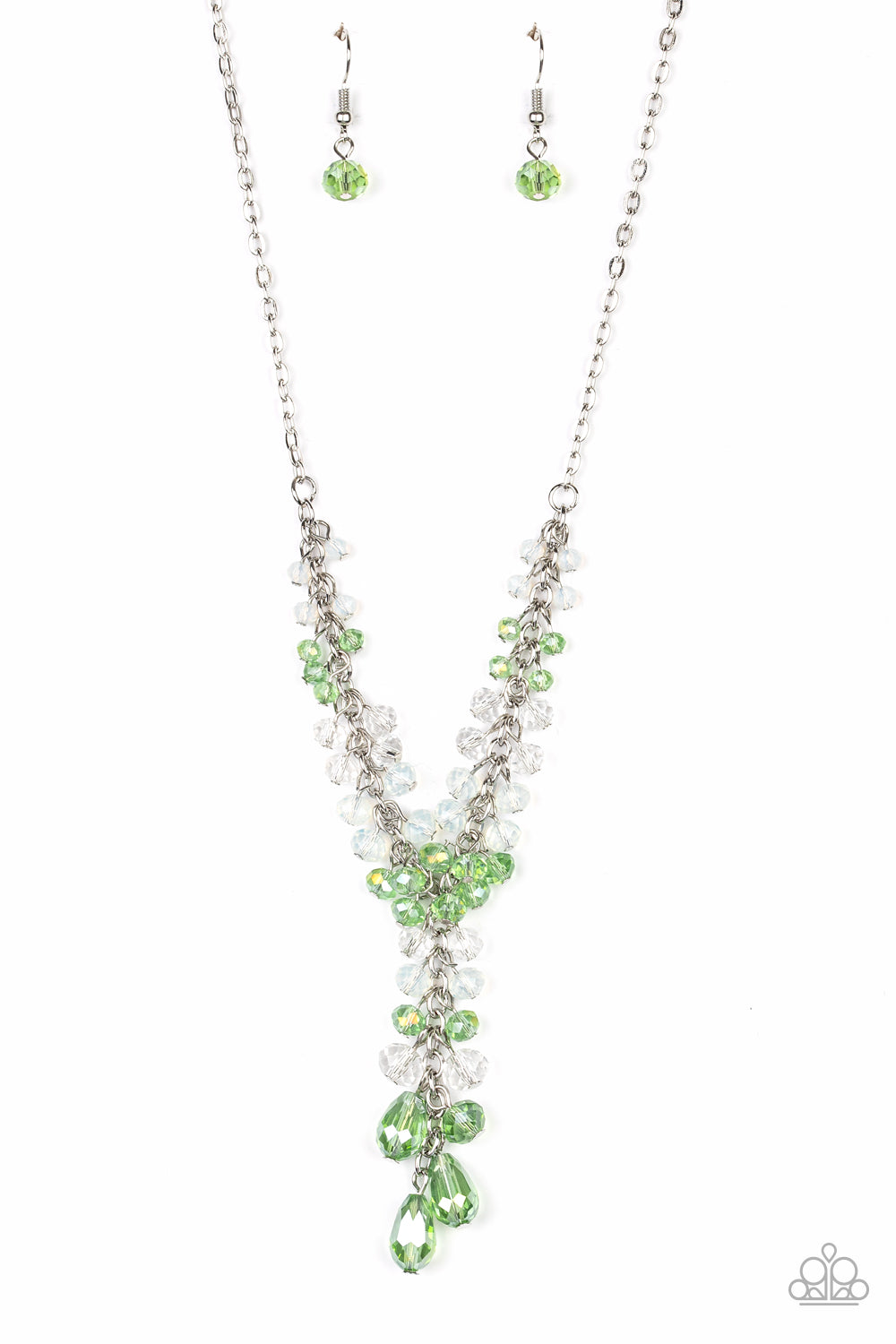 Paparazzi Iridescent Illumination - Green Necklace